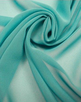 Luxury Polyester Georgette Fabric Aqua Georgette Fabric Fabric