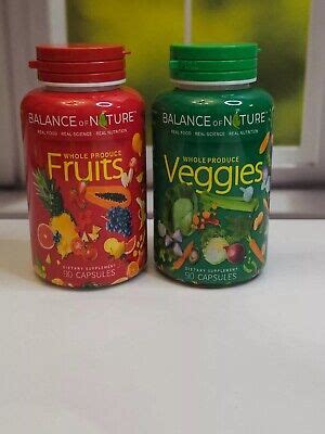 New Balance Of Nature Fruits And Veggies Whole Food Supplement