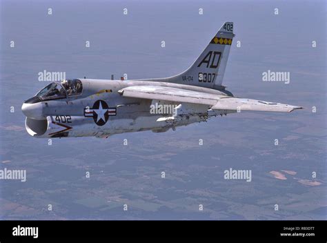 LTV A-7 Corsair II Jet Airplane Stock Photo - Alamy