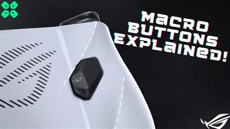 What Are the Asus ROG Ally Macro Buttons?