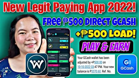 New Legit Earning App Earn Up To Direct Gcash Free Load