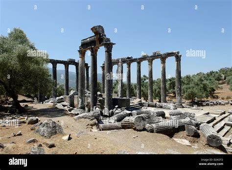 Euromos Turkey The Magnificent Nd Century Ad Corinthian Temple Of