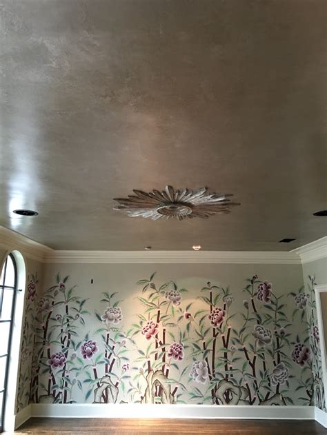 Silver Leaf Ceilings — Shaunchristopherdesigns Painted Decorations