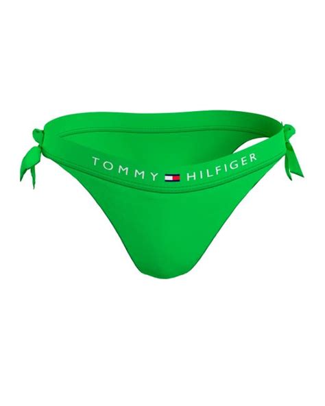 Tommy Hilfiger Bikini Hose TH SIDE TIE CHEEKY BIKINI Mit Tommy