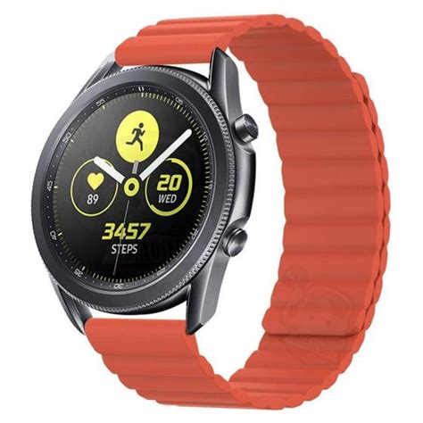 Pulseira de Silicone Magnética Colorida Compatível Galaxy Watch 3