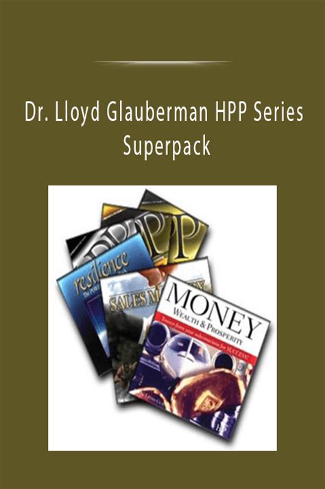 Dr Lloyd Glauberman Hpp Series Superpack