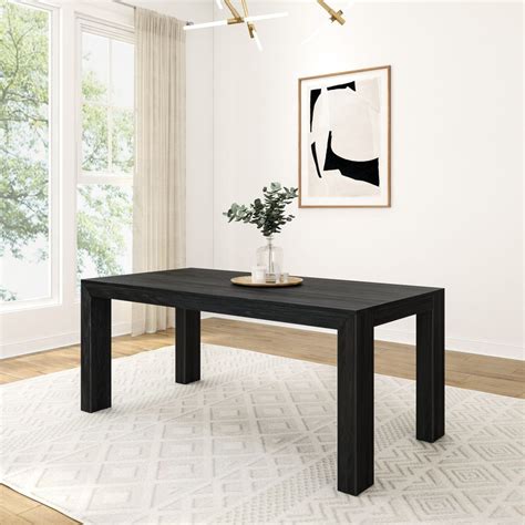 Modern Solid Wood Dining Table, 72" – Plank+Beam