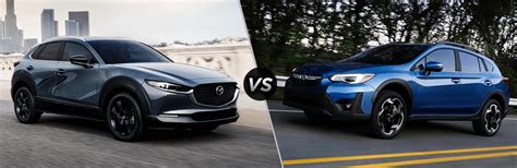 2021 Mazda CX 30 Vs 2021 Subaru Crosstrek