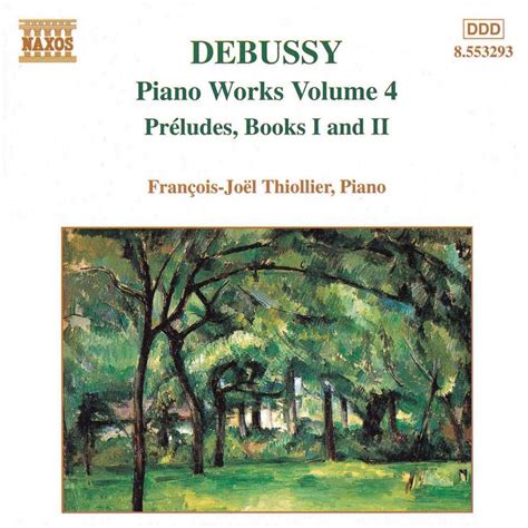 Debussy Oeuvres Pour Piano Vol Claude Debussy Fran Ois Jo L