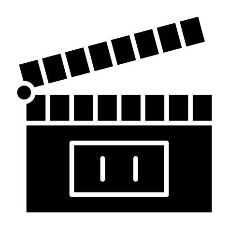 Clapperboard Icon Style 13710734 Vector Art At Vecteezy