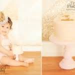 Best First Birthday Cake Smash Photographer Los Angeles Baby Portrait