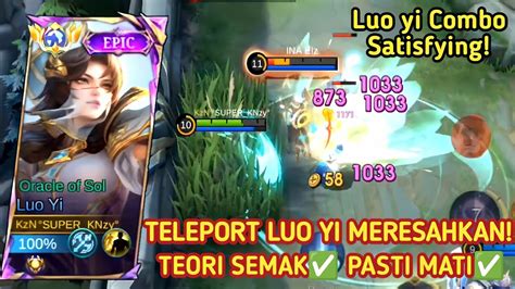 Luo Yi Mode Hbd Pake Ulti Di Semak Bikin Musuh Auto Kaget Build Luo