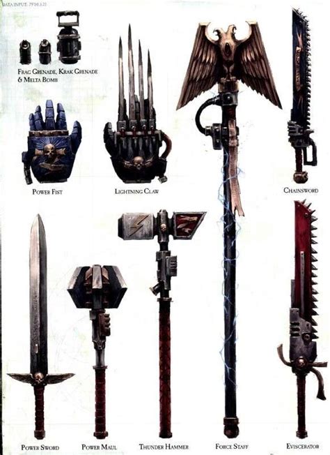 Pin By Sam On Weapons Warhammer 40k Warhammer Warhammer Art