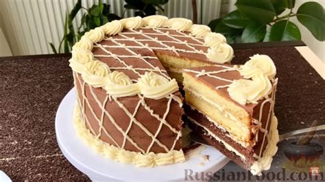 Рецепт: Торт "Золотой ключик" на RussianFood.com