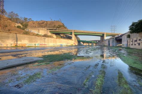 110/5 Intersection Bridges In LA River - Inside The Los Angeles River ...