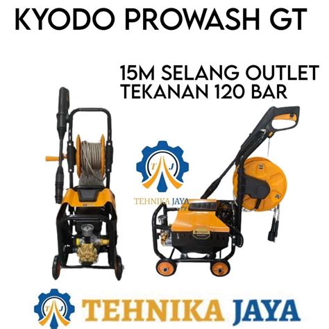 Jual Kyodo Prowash Gt Steam Jet Cleaner High Pressure Cleaner 120 Bar