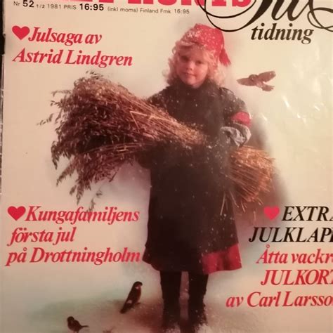 Se produkter som liknar ÅRET RUNTS Jultidning 1981 I på Tradera