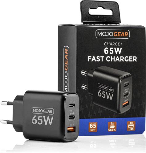 Mojogear Charge Watt Oplader Met Usb C Poorten Usb Poort