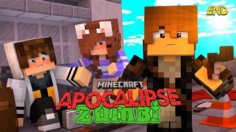 Minecraft Escape Do Apocalipse Zumbi No Minecraft Final Play Noob