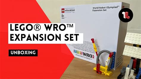 Wro Lego World Robot Olympiad Expansion Set Unboxing Youtube