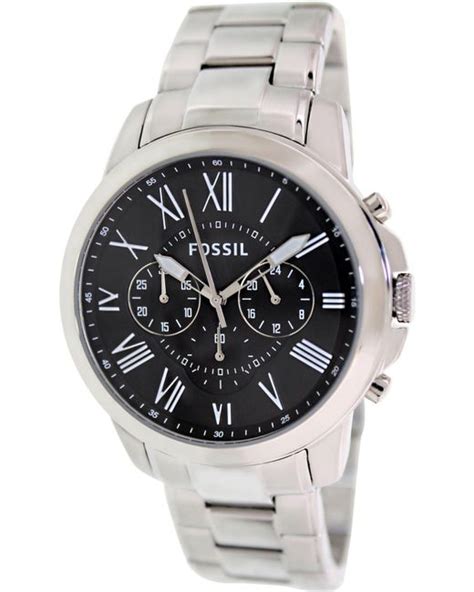 Fossil Grant Fs4736 Elegant Japanese Movement Fashionable Chronograph