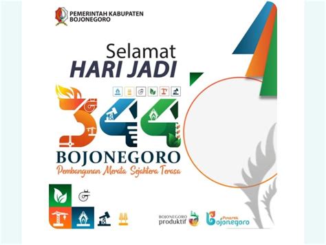 Twibbon Ucapan Hut Bojonegoro Hari Jadi Ke Tahun Berikut Ini