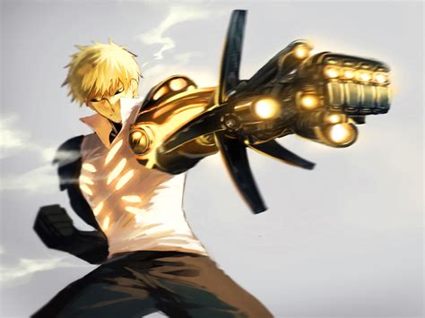 One Punch Man 4K Genos One Punch Man HD Wallpaper Rare Gallery