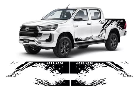 Calca Calcoman A Sticker Splash Mancha Toyota Hilux Meses Sin Inter S