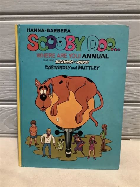 Scooby Doo Where Are You Annual Vintage Hardback Hanna Barbera