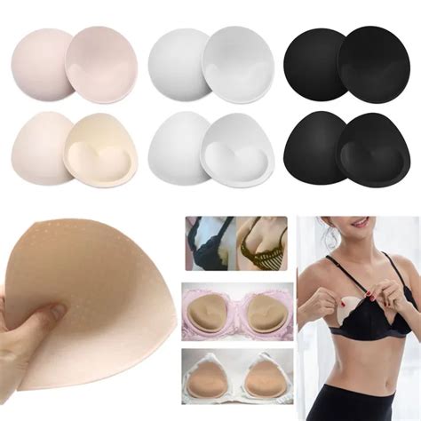 Cxxp Pair Removeable Sponge Foam Push Up Cups Bikini Intimates