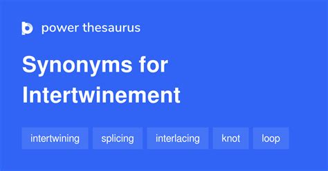 Intertwinement Synonyms 61 Words And Phrases For Intertwinement