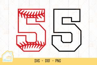 Baseball Numbers SVG Bundle Graphic By VeczSvgHouse Creative Fabrica