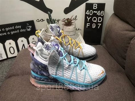 Кроссовки LEBRON 18 “REFLECTIONS FLIP” Леброны XVIII Мужские ...