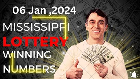 Mississippi Evening Lottery Drawing Results 06 Jan 2024 Cash 3