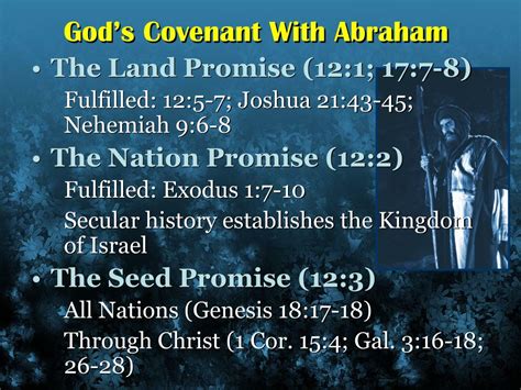 Ppt Gods Covenant With Abraham Powerpoint Presentation Free