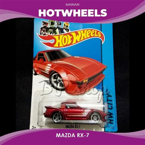 Hotwheels Hot Wheels Mazda Rx Toys Collectibles Mainan Di Carousell