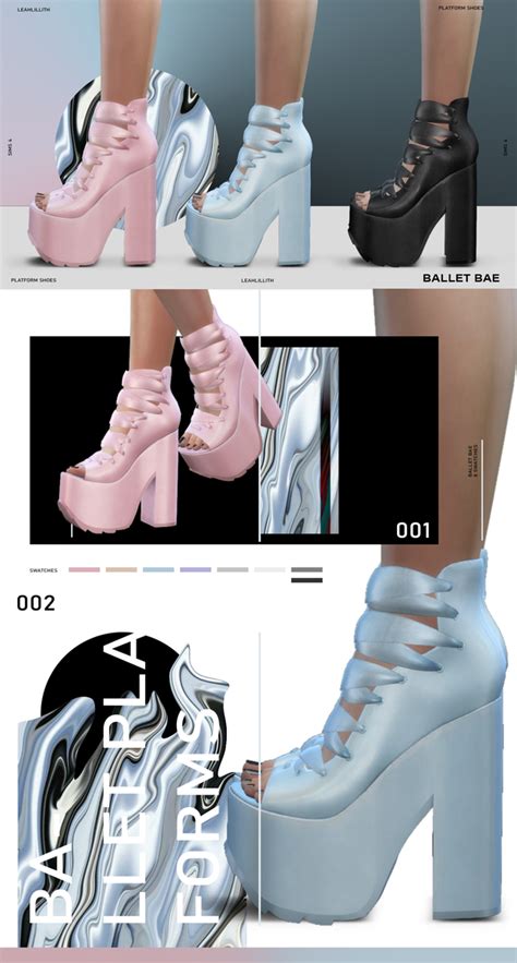 Sims 4 Ballet Shoes Cc