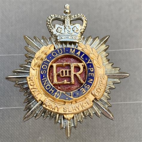 Royal Army Service Corps Officers Cap Badge Militarybadges Nl