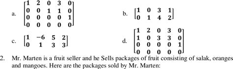 Gauss Jordan Elimination Questions Assessment Material 1 In Matrices