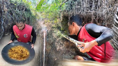 Mendadak Viral Pemuda Ini Menemukan Urat Emas Di Bawah Air Terjun