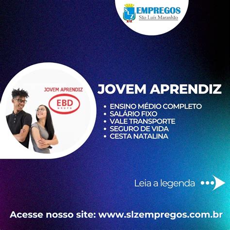 Jovem Aprendiz Slz Empregos