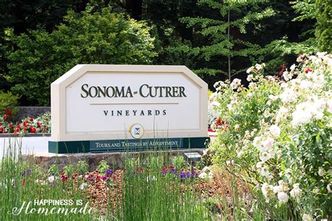 Sonoma Cutrer Vineyards Nor Cal Day Trip Happiness Is Homemade