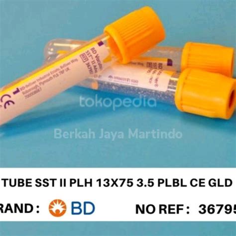 Jual Bd Vacutainer Tube Sst Ii Plh X X Ml Advance Gel