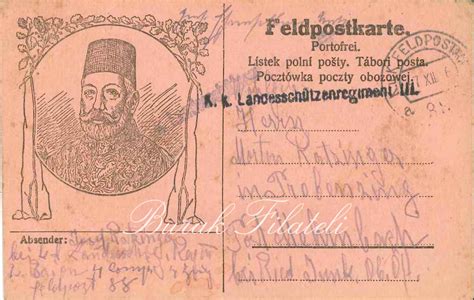 1 Dünya Savaşı İttifak Propaganda Kartpostal Sultan 5 Mehmed Reşad