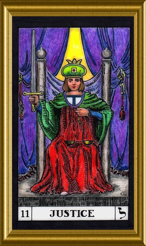 Justice I Read Tarot