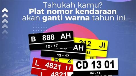 Tunjuk Id Plat Nomor Hijau Untuk Kendaraan Apa Ini Arti 4 Warna Plat