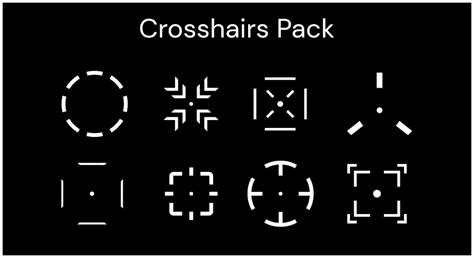 Crosshairs Pack In 2d Assets Ue Marketplace