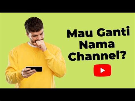 Cara Mengganti Nama Channel Youtube 2022 Laptop HP Cara Cek