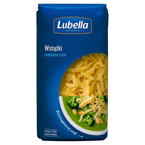 Lubella Mafaldine Corte Makaron Wstążki cięte 500g Maspex Sklep