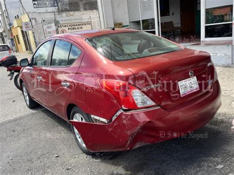 Motociclista Sufre Aparatoso Accidente En El Centro De Tepic El Sol